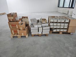 Restposten Gelenkköpfe, Gabelköpfe, Winkelgelenke  ca.1000
