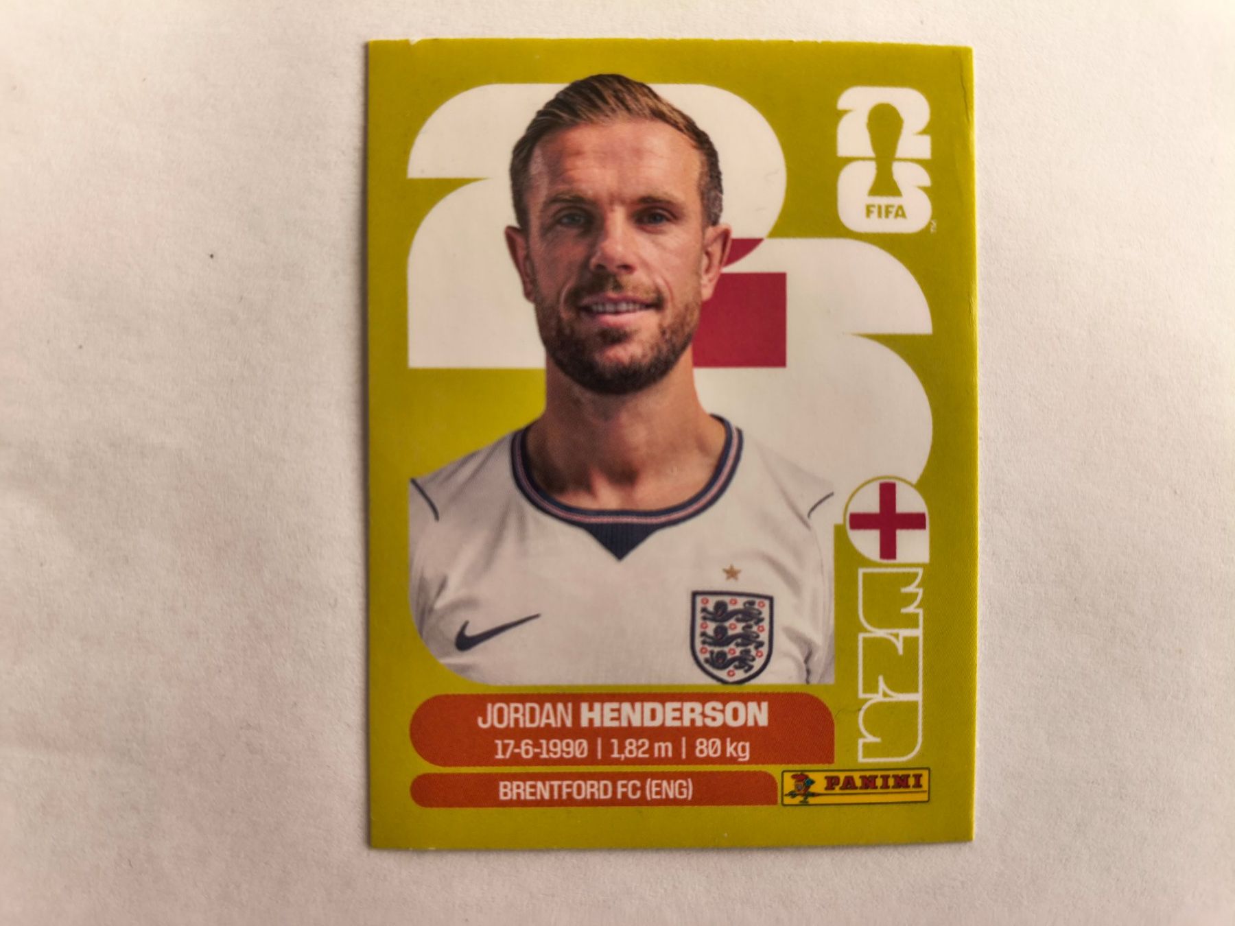 Panini Cartes à collectionner: W Cup 2026 Angleterre N°9 Henderson – Neuf (Voir description) à Fontainemelon par cathare67