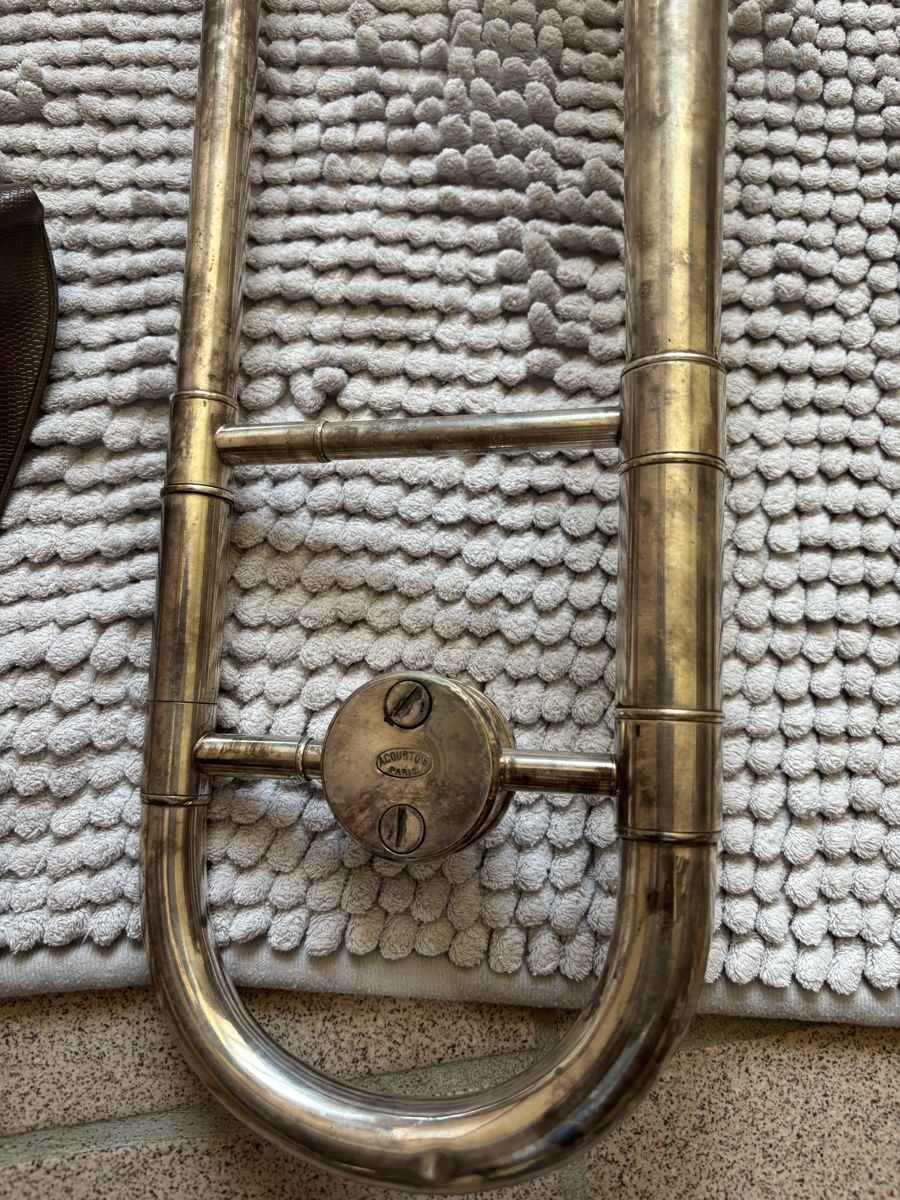 Musikinstrumente: Trombone Ténor Antique Couesnon Paris – Gebraucht aus Buttes von ButtA15 6