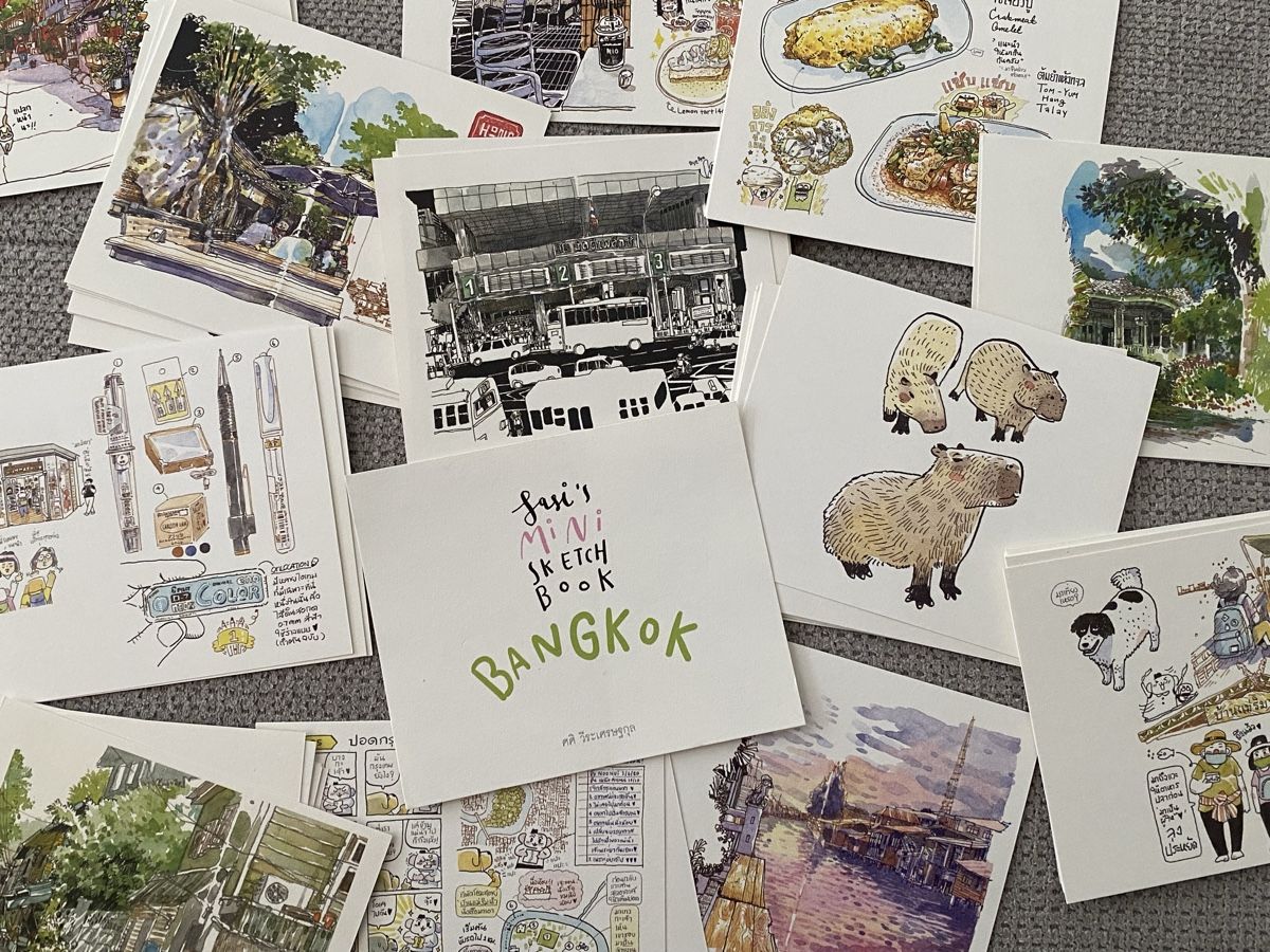 Kit bricolage: Bangkok Mini Journal Sketchbook – Nuovo (secondo la descrizione) da Möhlin venduto da ser_85rz