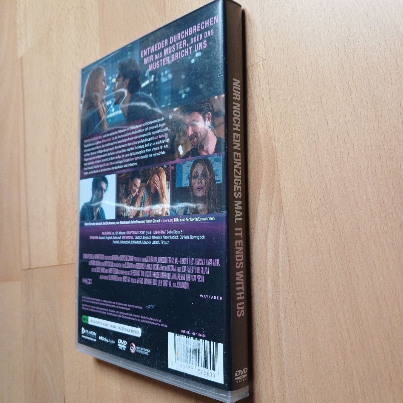 Tous les DVDs: DVD NUR NOCH EIN EINZIGES MAL (IT ENDS WITH US) – D'occasion à hinwil par tho_j6kz 6