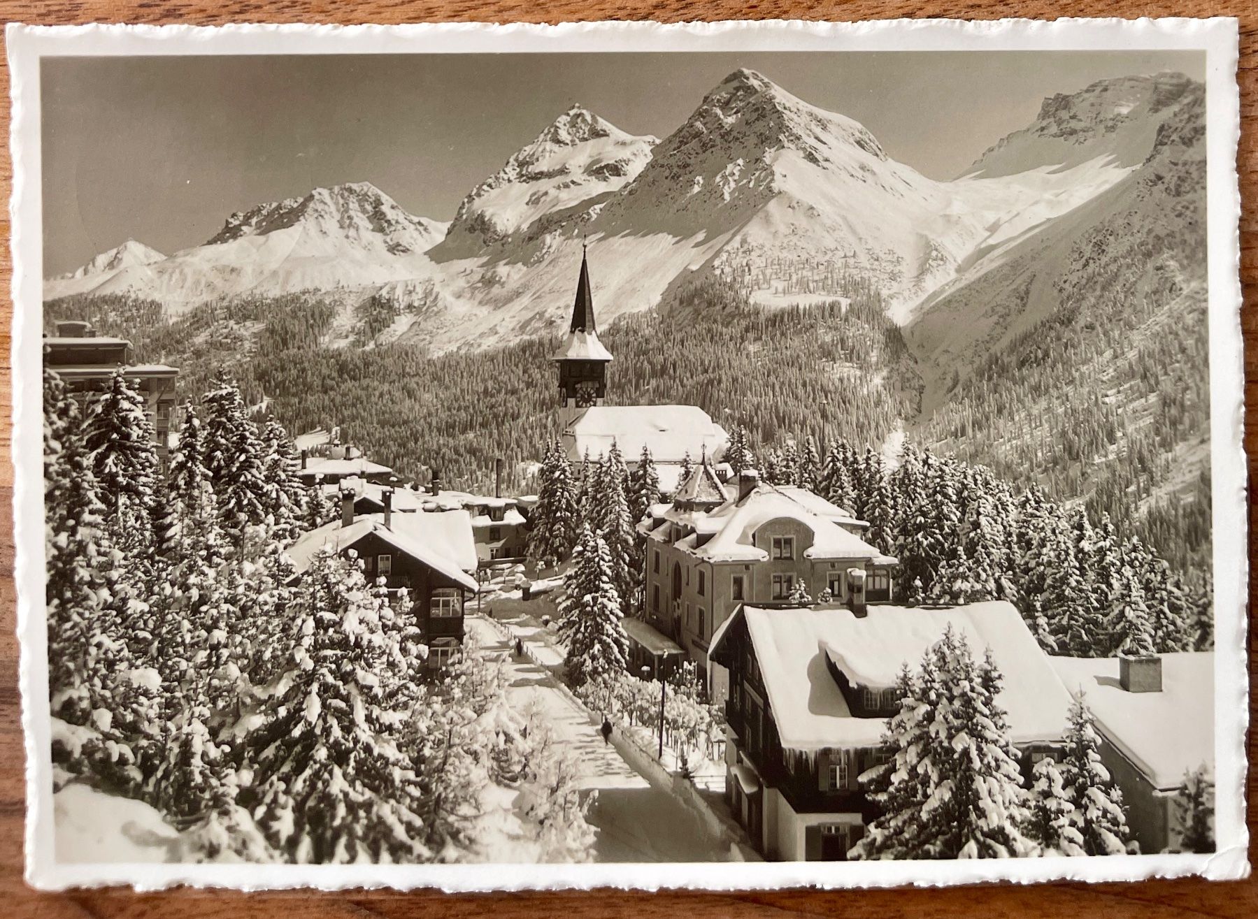 Cartoline postali: AROSA - Dorfstasse 1937 – Usato da Lutry venduto da Ediego