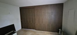 Porta scorrevole in legno