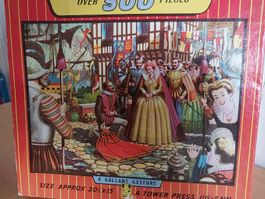 Vintage Puzzle England 500 Teile, 1960er Retro Sammlerstück