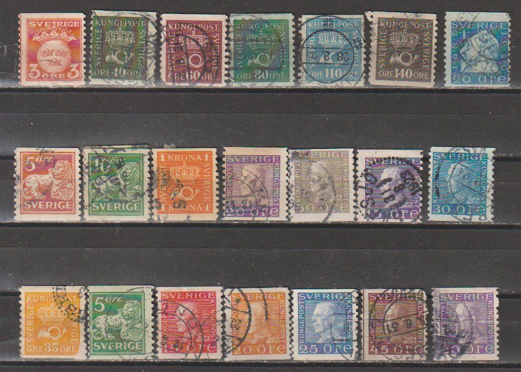 Tutti i francobolli: Suède collection variés – Usato da Crans-Montana venduto da kira56 2