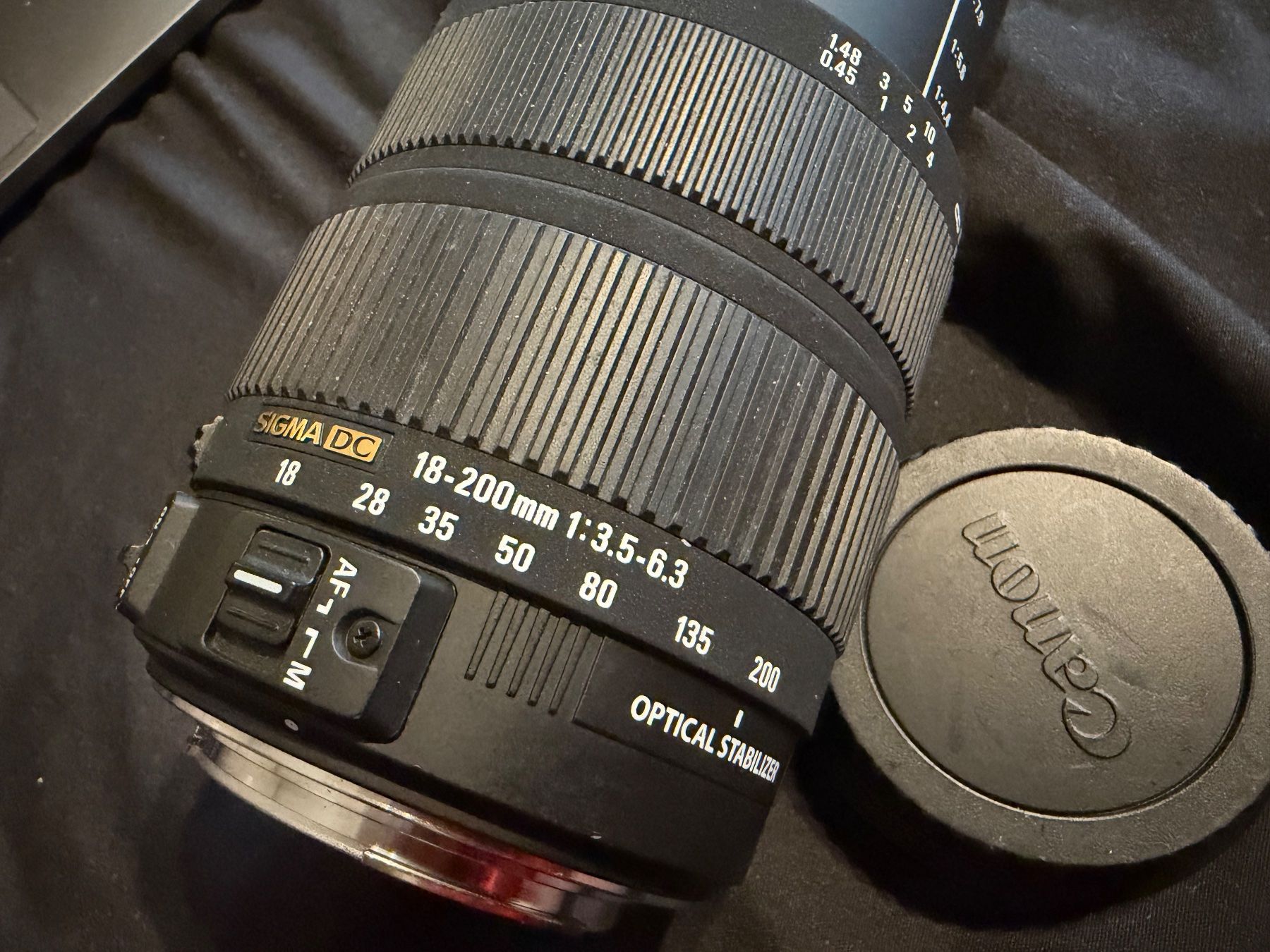 Sigma Obiettivi: SIGMA DC  Objektiv 18-200 mm – Usato da Aarau venduto da KorgPA 5