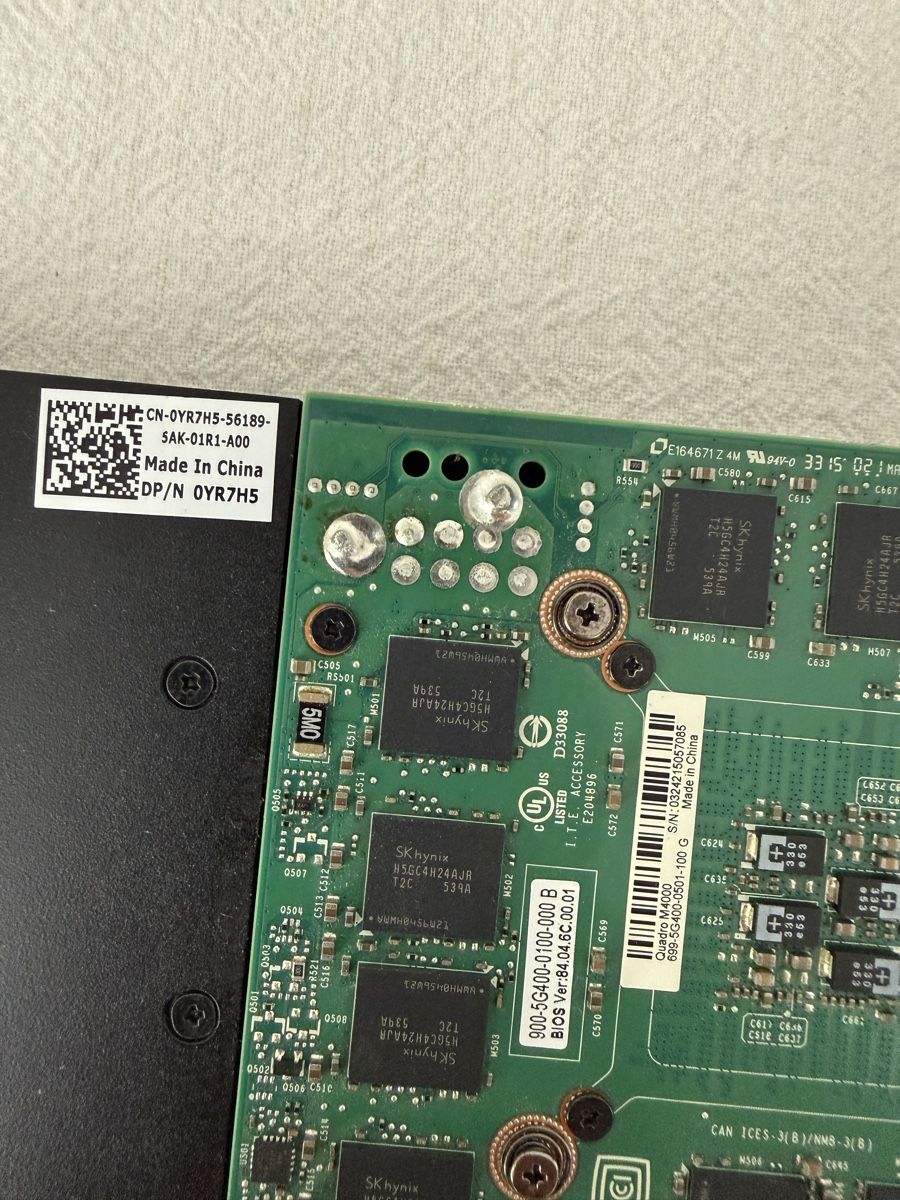 Nvidia Grafikkarten: Nvidia Quadro M4000 8GB  – Gebraucht aus Grosshöchstetten von Al___Uk 2