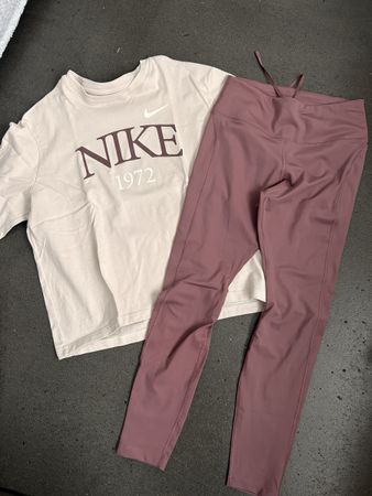 Nike Leggins Shirt Gr.M