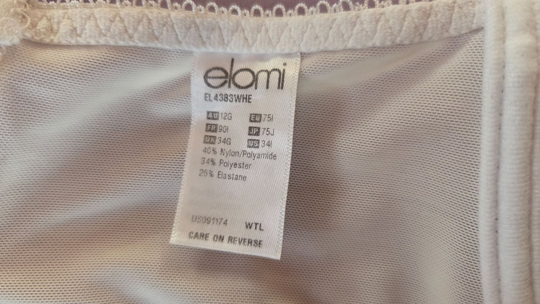 Altra biancheria intima: Elomi Bügel BH EU 70I weiss – Nuovo (secondo la descrizione) da Weggis venduto da Leeclipse 4