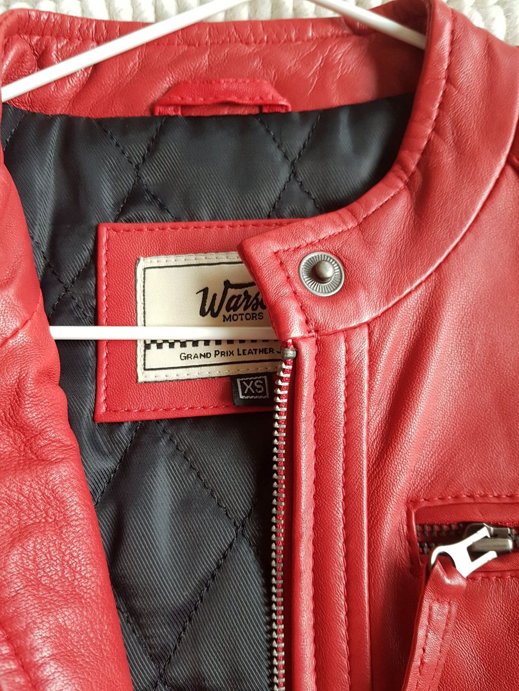 Giacche: Warson Lederjacke rot xs – Nuovo (secondo la descrizione) da Fislisbach venduto da Quirlig07 1