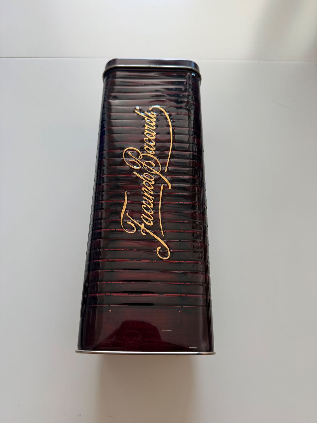 Contenitori & Simili: Bacardi Dose 10x10x28.5cm – Usato da Zürich venduto da Artcore 2