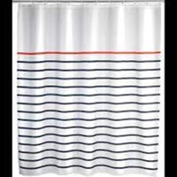Polyester-Duschvorhang-MARINE WHITE