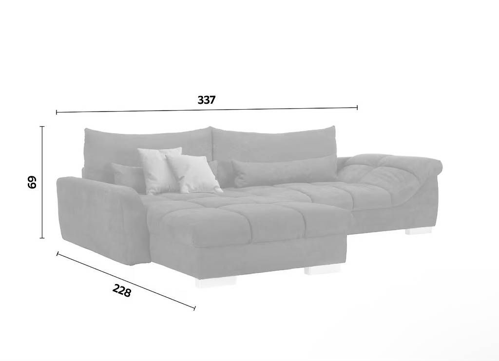 Sofas: Ecksofa Waikiki In Schwarz Mikrofaser – Gebraucht aus Pratteln von dml_9xvr 1