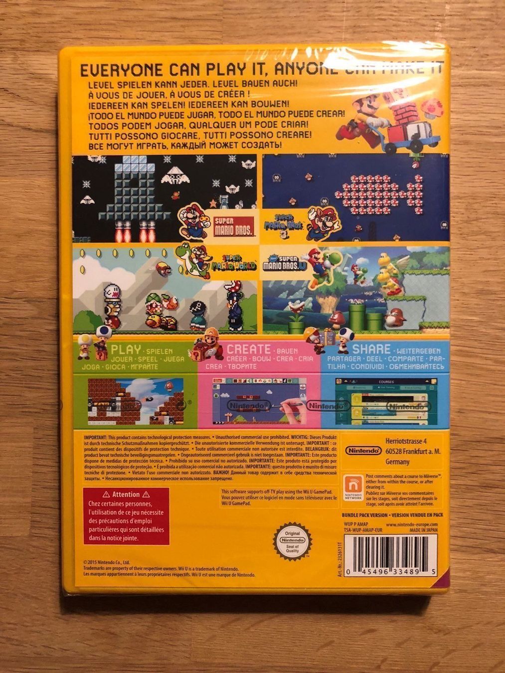 Nintendo Giochi: Super Mario Maker für WiiU – Nuovo (secondo la descrizione) da Kestenholz venduto da Dickies09 3
