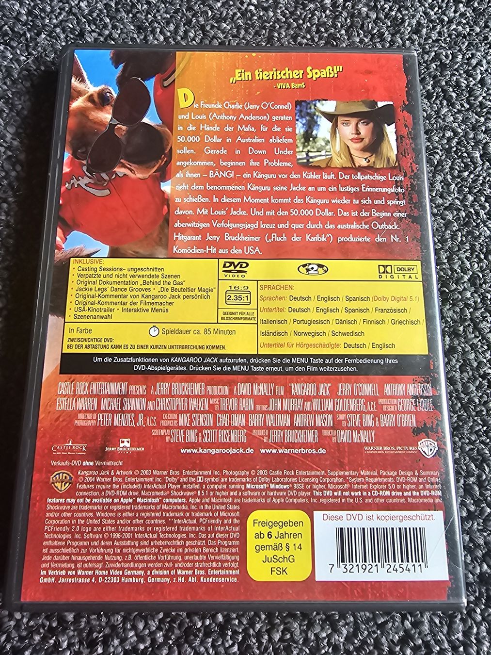 Tutti i DVDs: Kangaroo Jack (22411) – Usato da Ruswil venduto da jan_bxl5 1