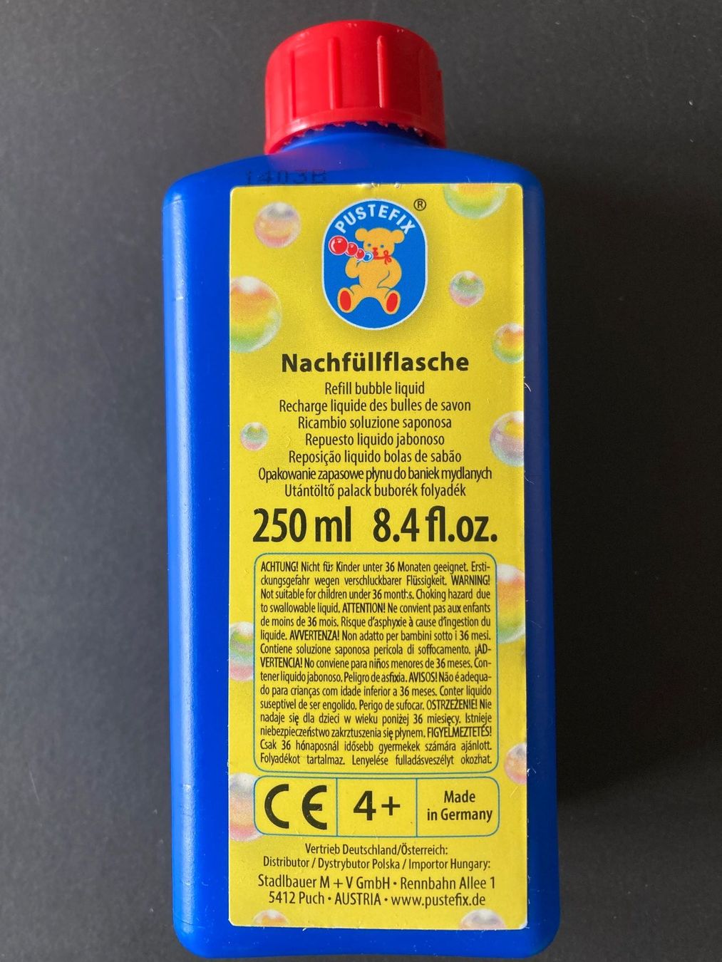 Giocattoli: Pustefix Multi-Bubbler Super Blasen 1/4 l – Nuovo e nell'imballaggio originale da Effingen venduto da Fylarama 5