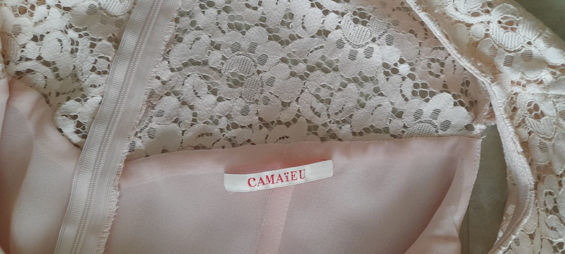 Kleider: Robe Kleid rose pâle Camaieu 36 – Neu (gemäss Beschreibung) aus ERLINSBACH von doudouce 4