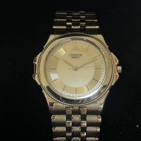 Seiko Credor Pacific White Gold Bezel Quartz 8J81-6A20