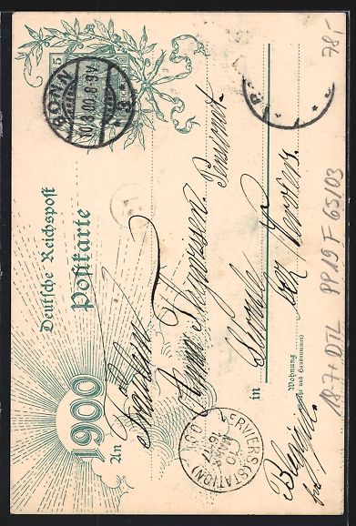 Entiers postaux: Ganzsache PP19 F65 /03: Leipzig, Blick a – D'occasion à Berlin par bartko-reher 1