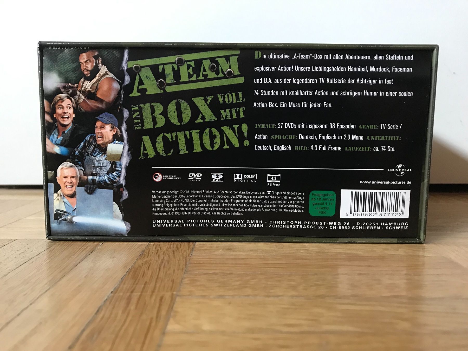 Tutti i DVDs: A-TEAM Munitionskiste - Komplette Serie – Usato da Tecknau venduto da Otacon0 3