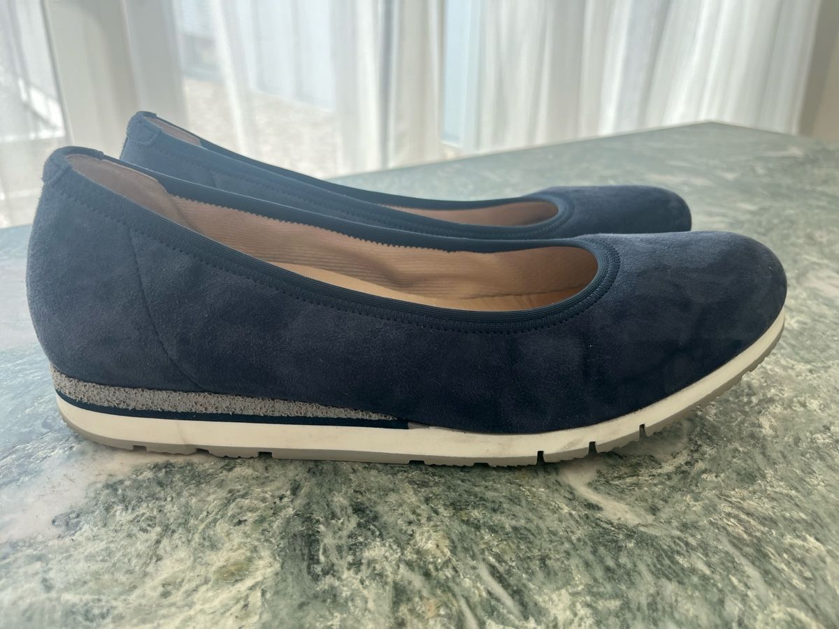 Gabor Scarpe da donna: Gabor Ballerinas blue suede size 6.5 EU – Nuovo (secondo la descrizione) da Zürich venduto da oon_bb7f 3