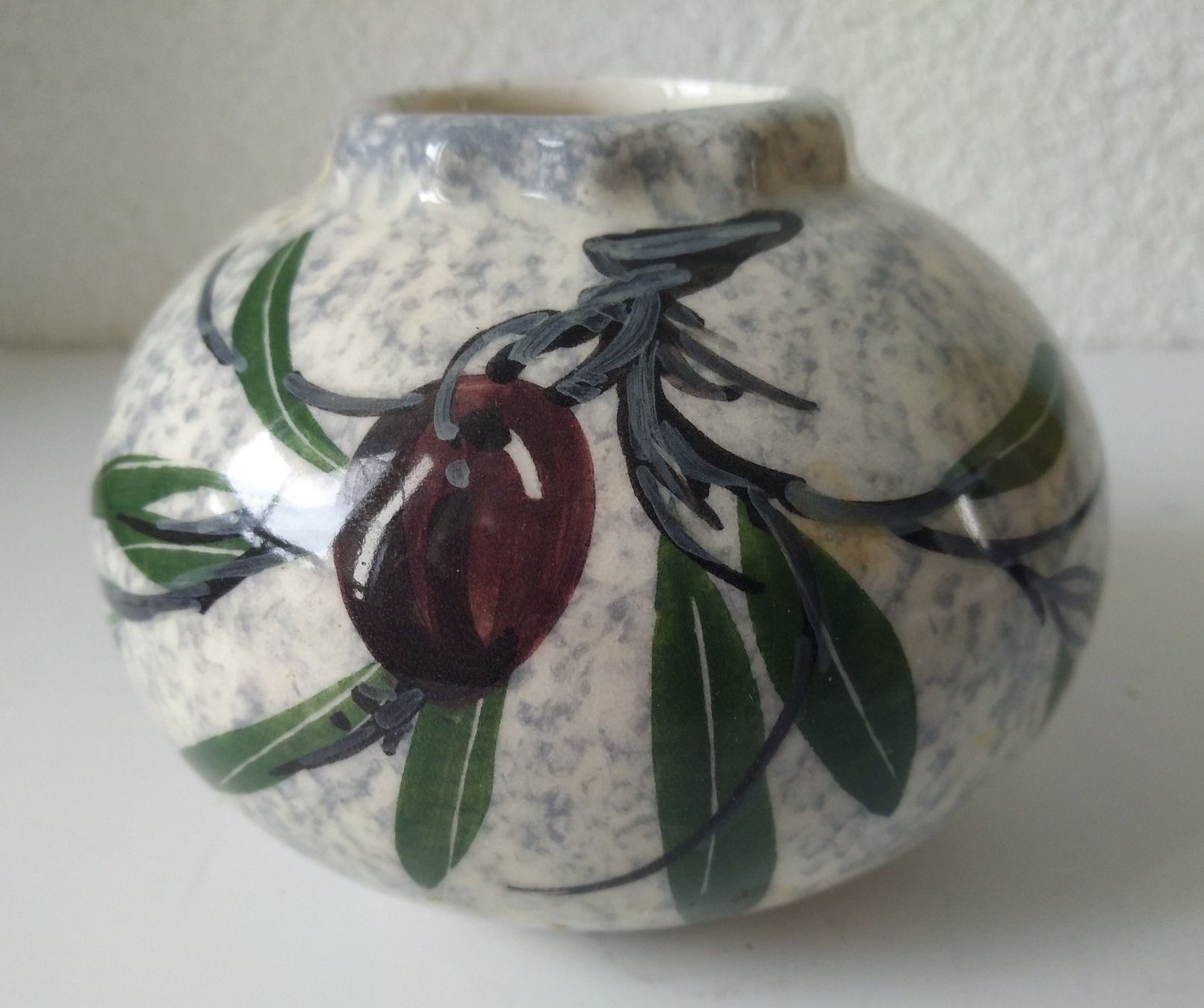Vasi & Recipienti: Kleine Kugelvase mit Dekor – Usato da Chur venduto da rh86424