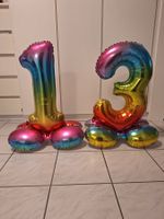 13 Geburtstag Deko, Zahl 1 und 3