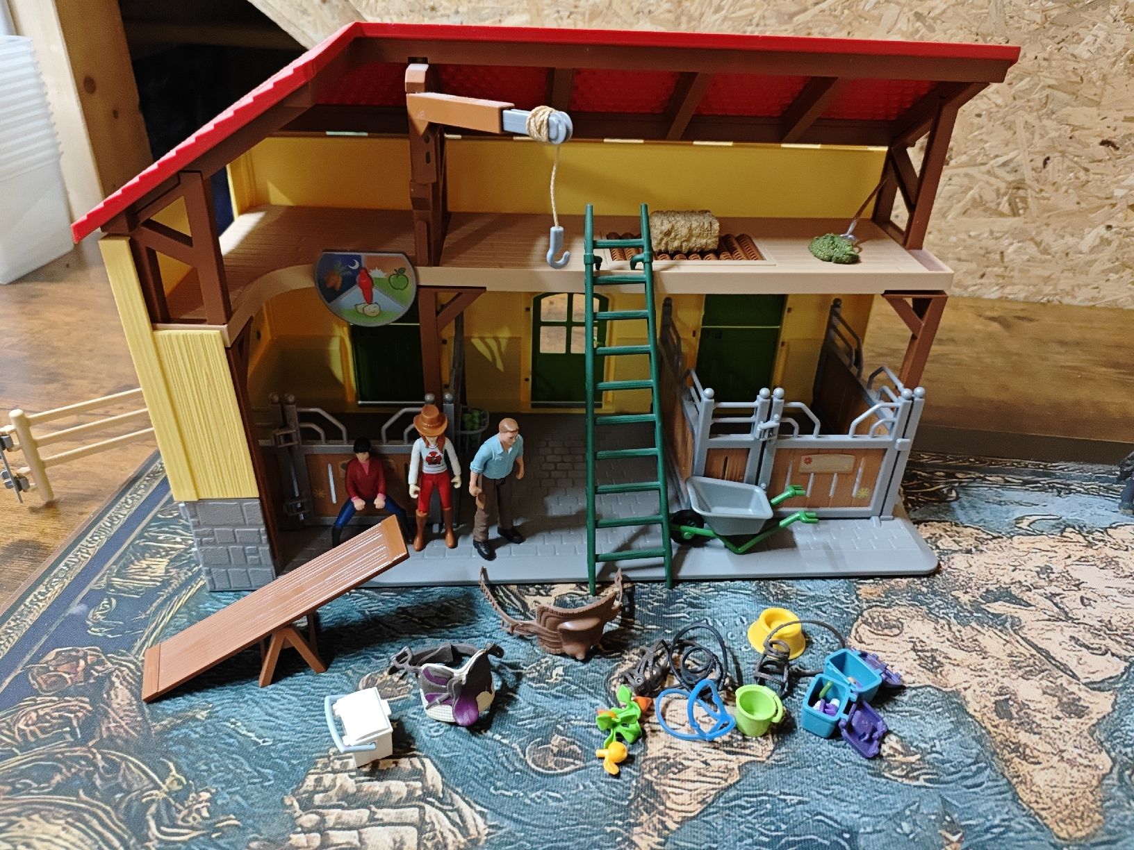 Schleich Giocattoli: Schleich Pferdestall – Usato da Wittenbach venduto da stefange