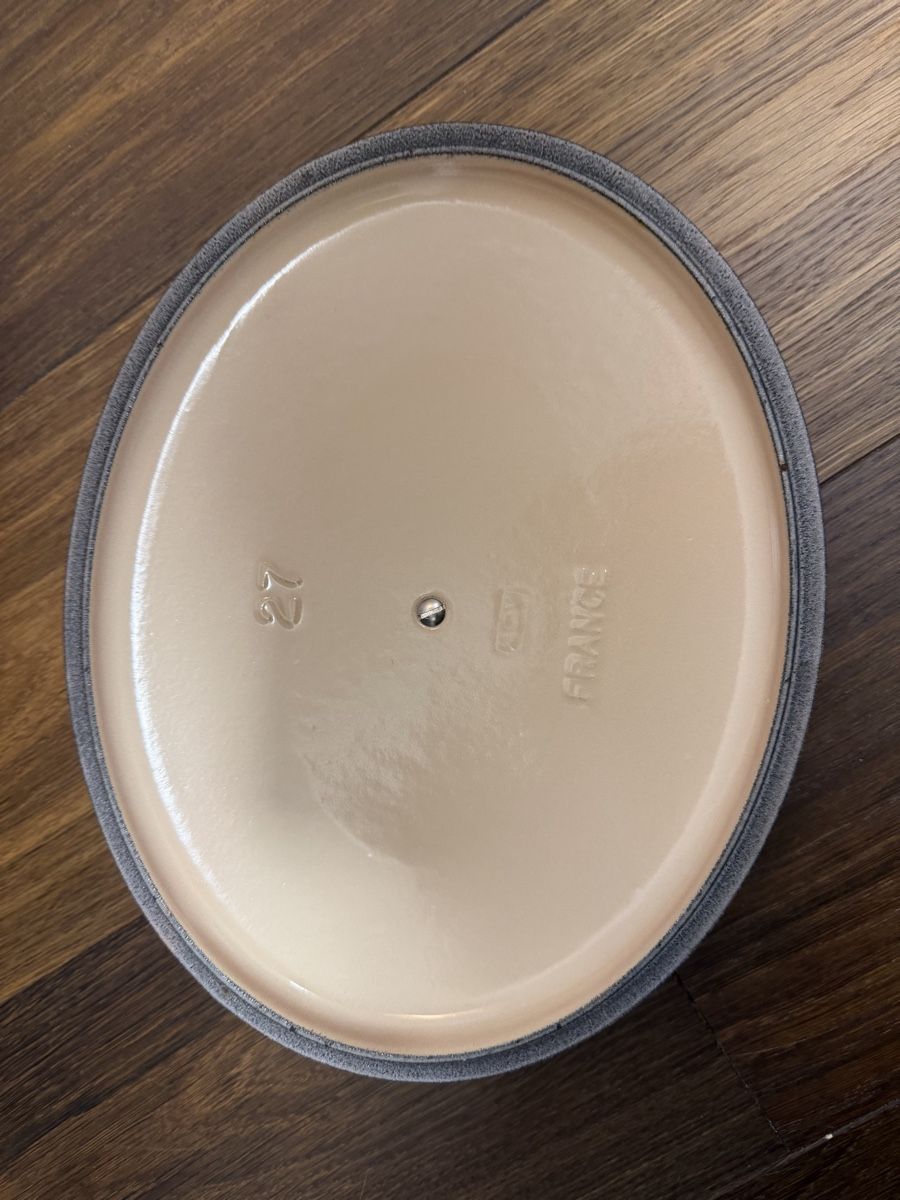 Pentole: Le Creuset ovaler Bräter, 27cm – Usato da Bern venduto da catalina33 2