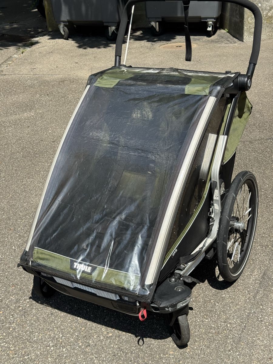 Thule Anhänger: Thule Chariot Cab 2 - bicycle trailer used – Gebraucht aus Zollikon von erismann_04 6