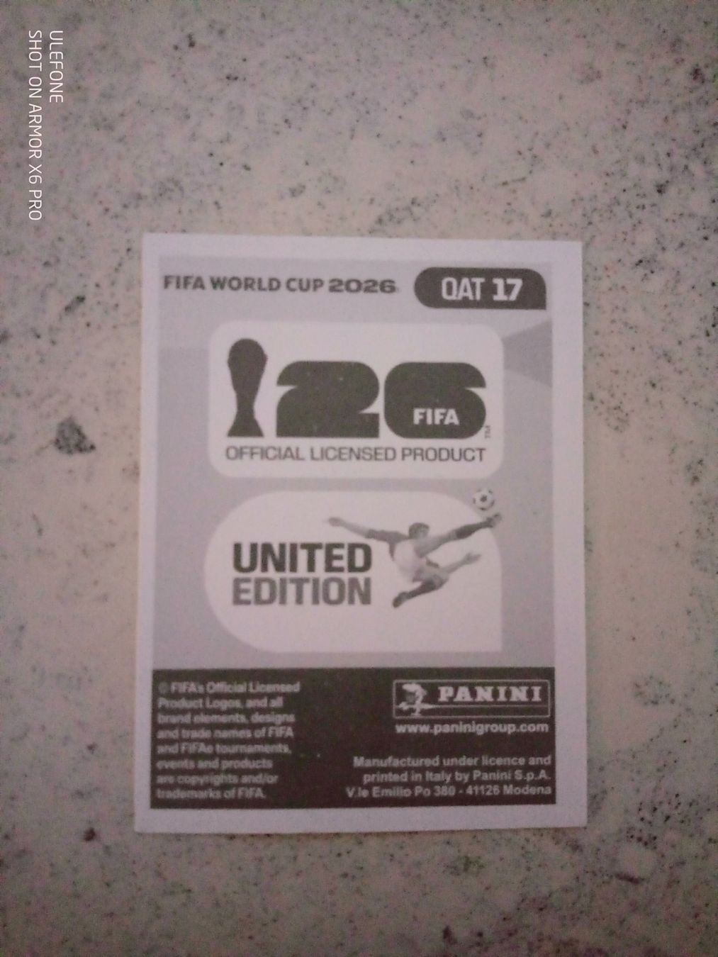 Panini Carte collezionabili: Edmilson Junior FIFA sticker Qatar 2026 – Usato da Volketswil venduto da Stf801210 1