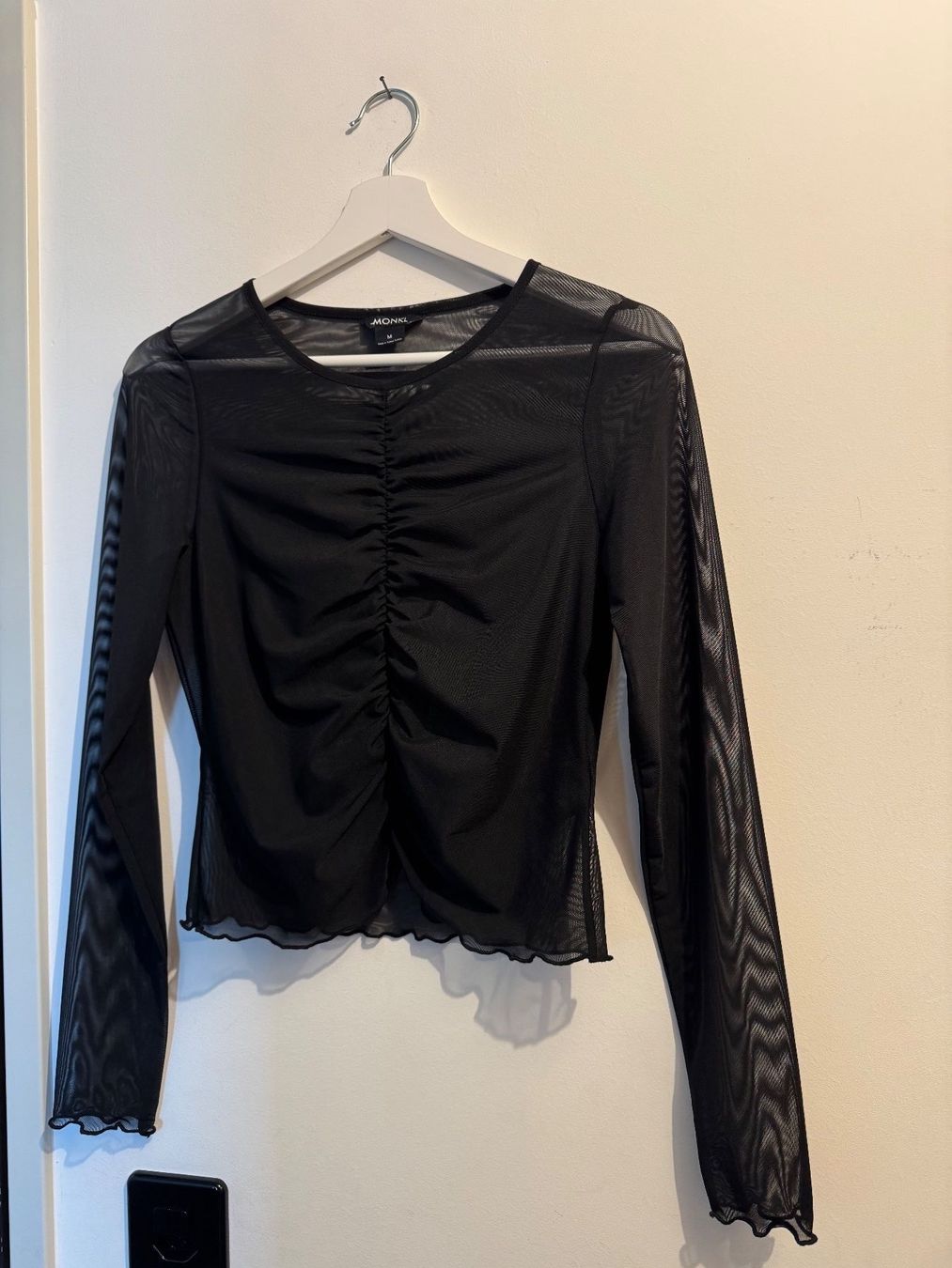 Top: Partytop durchsichtig von MONKI – Nuovo (secondo la descrizione) da Arbon venduto da flowerandfound