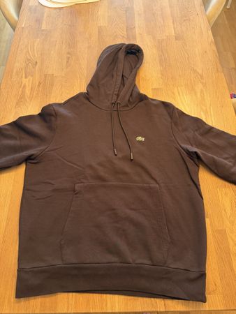 Kapuzenpullover Lacoste Herren braun Grösse XL guter Zustand