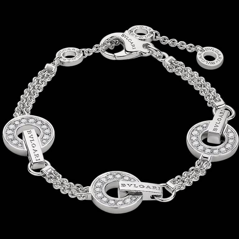 Bulgari Bracciali & Braccialetti: BVLGARI Bracciale Oro bianco e diamanti - FULL SET 26 – Usato da Grancia venduto da Gioielleria_DoroTi 2