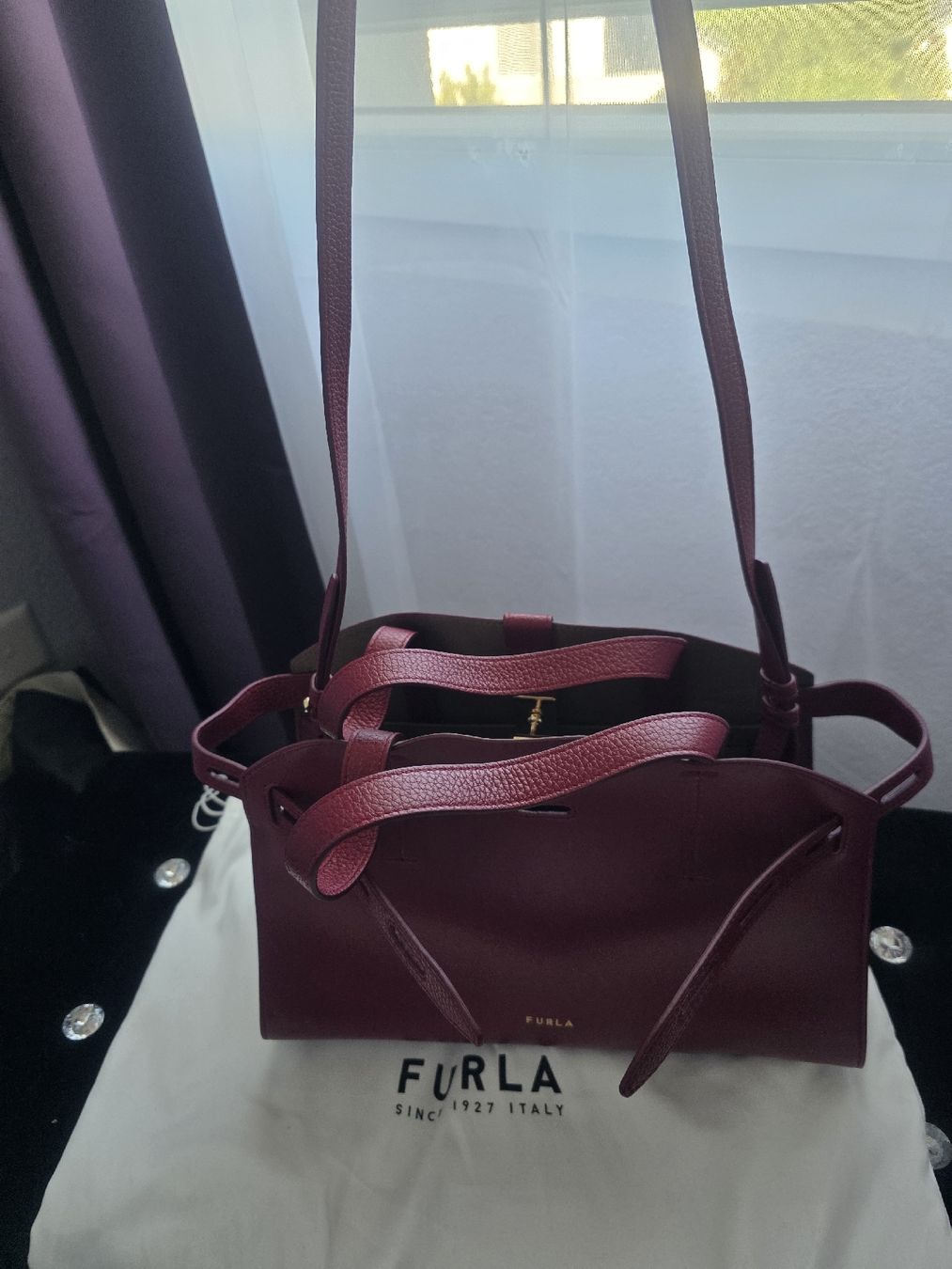 Furla Borse da donna: Sac Furla , Bordeaux – Nuovo e nell'imballaggio originale da Formangueires venduto da fab_q6h8 4
