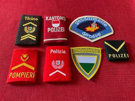 Vintage Polizei Abzeichen