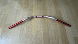 Lenker Spiegler Aluminium rot mit Gebrauchsspuren ca. 77cm