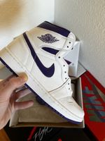 Jordan 1 Court Purple 3.0, Grösse 42