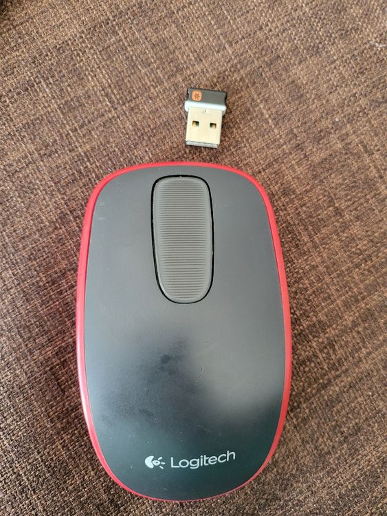 Souris Logitech Zone Touch Mouse T400 rouge (Gebraucht) in Versoix für ...