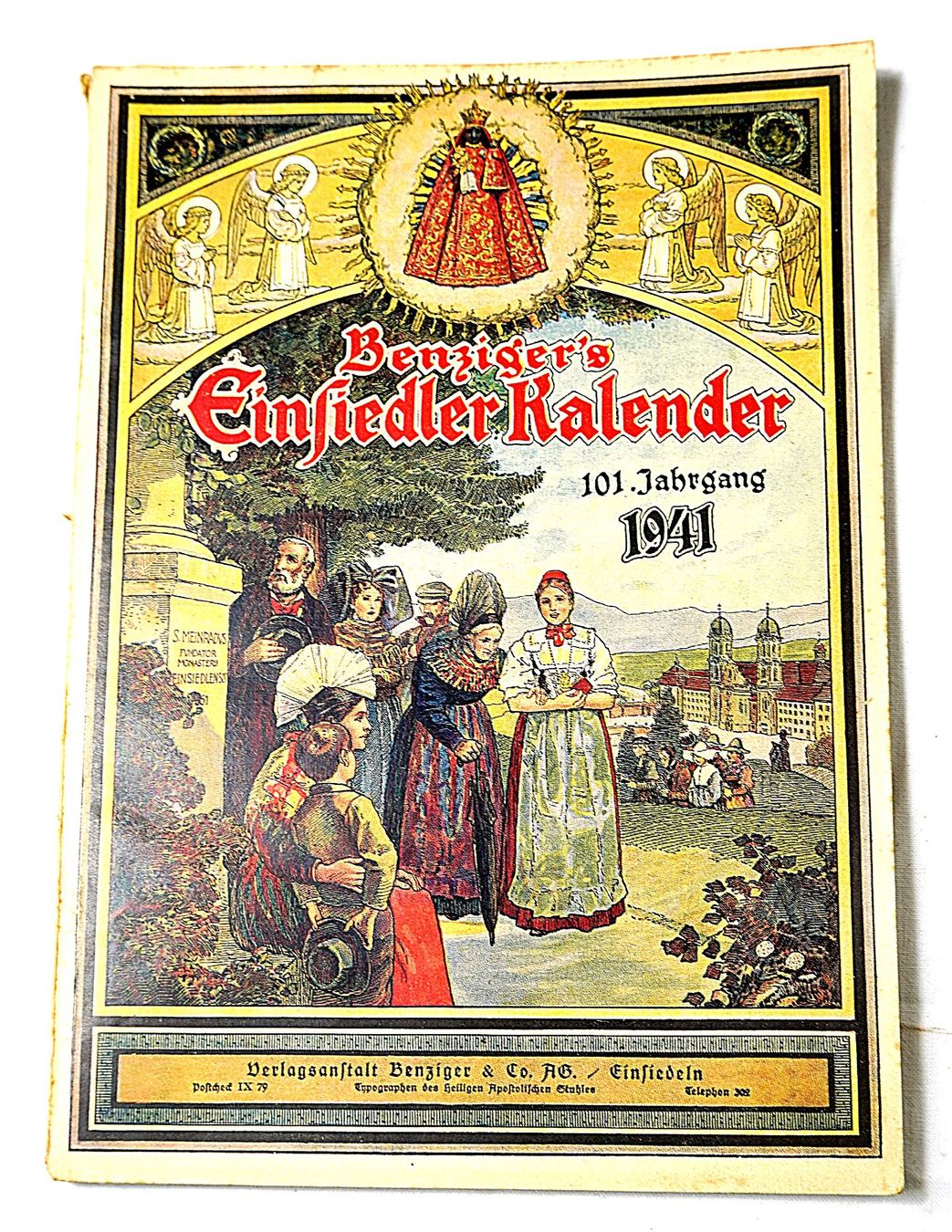 Kalender: Benziger's Einsiedler Kalender 1941 – Gebraucht aus Baar von 2cvbaar