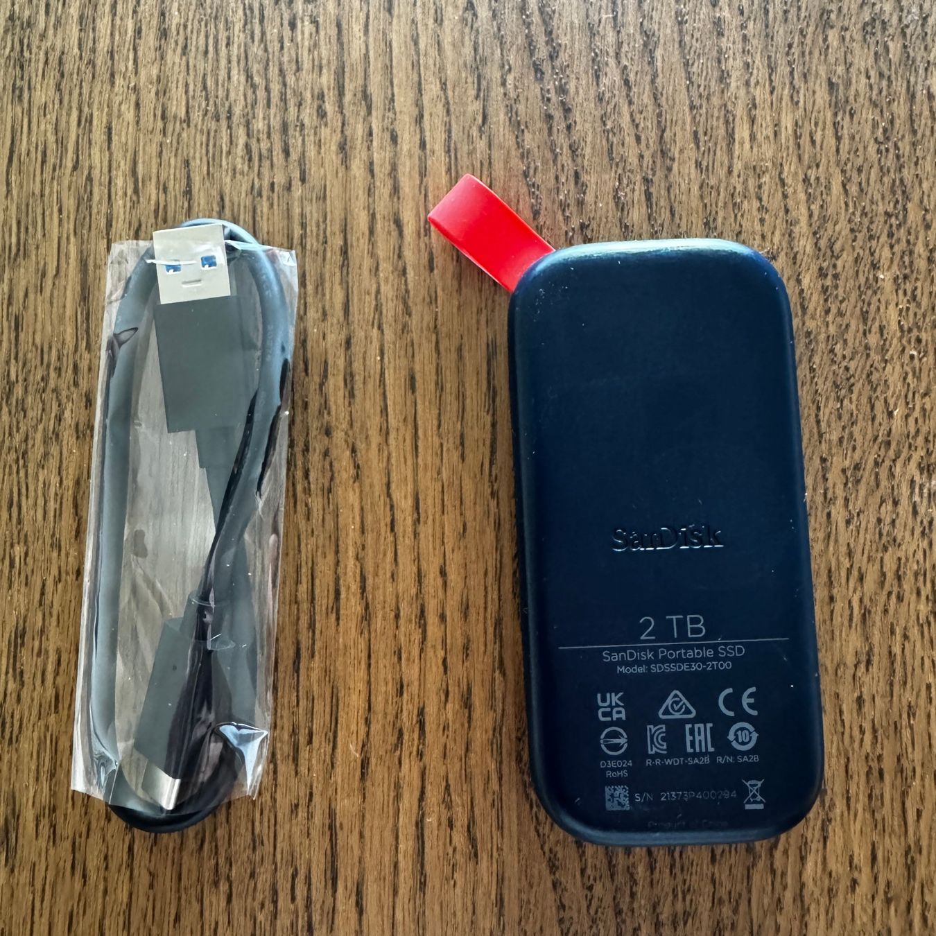 Sandisk Disques durs: SanDisk Portable SSD 2TB – D'occasion à Lausanne par ponifull 1