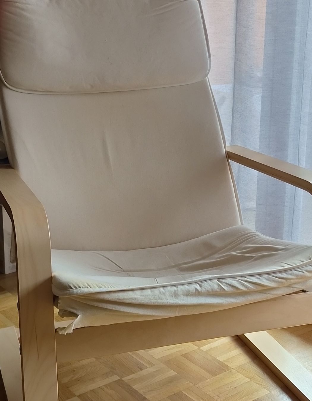Ikea Sessel: Fauteuil IKEA Poäng en bois clair – Gebraucht aus Ecublens VD von S.loeb