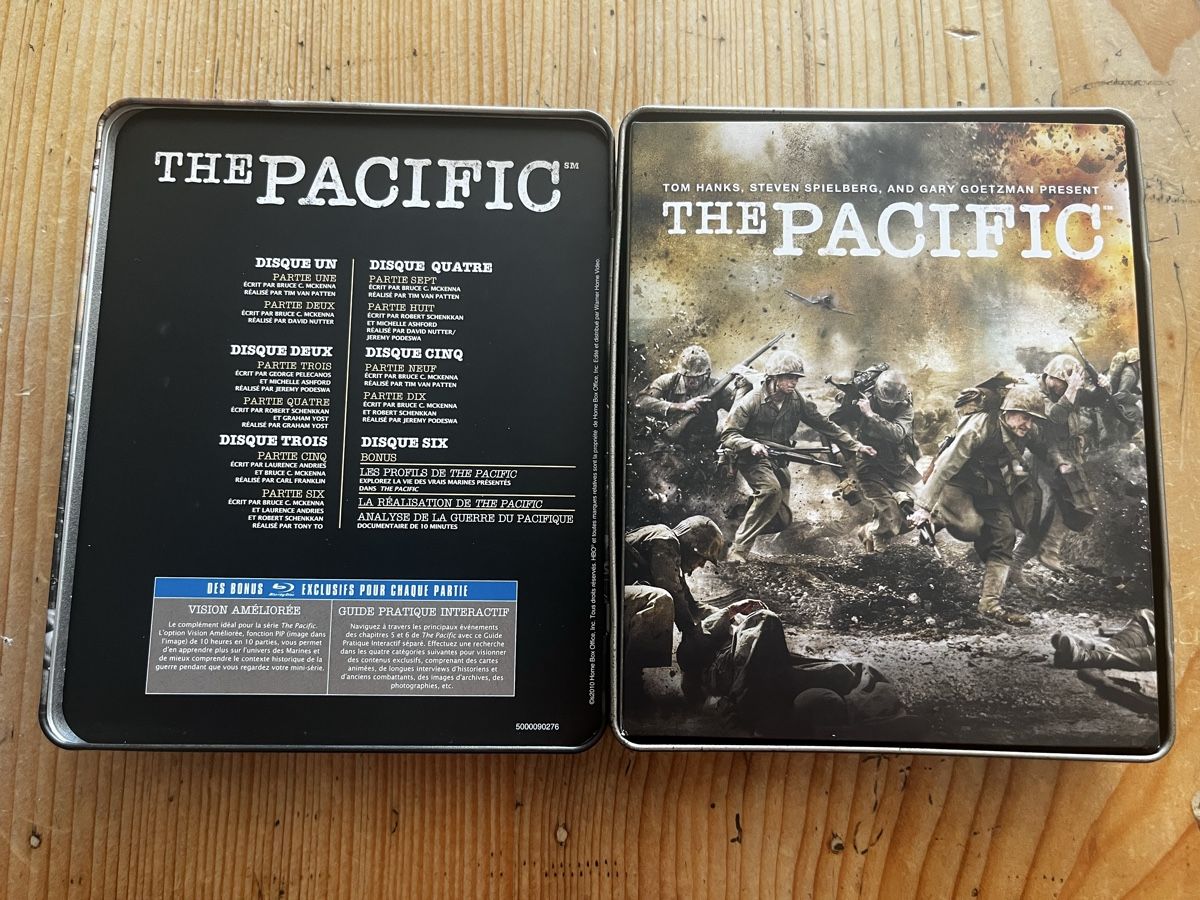 Alle DVDs: The Pacific Blue-Ray VO/VF – Gebraucht aus La Neuveville von lejocko