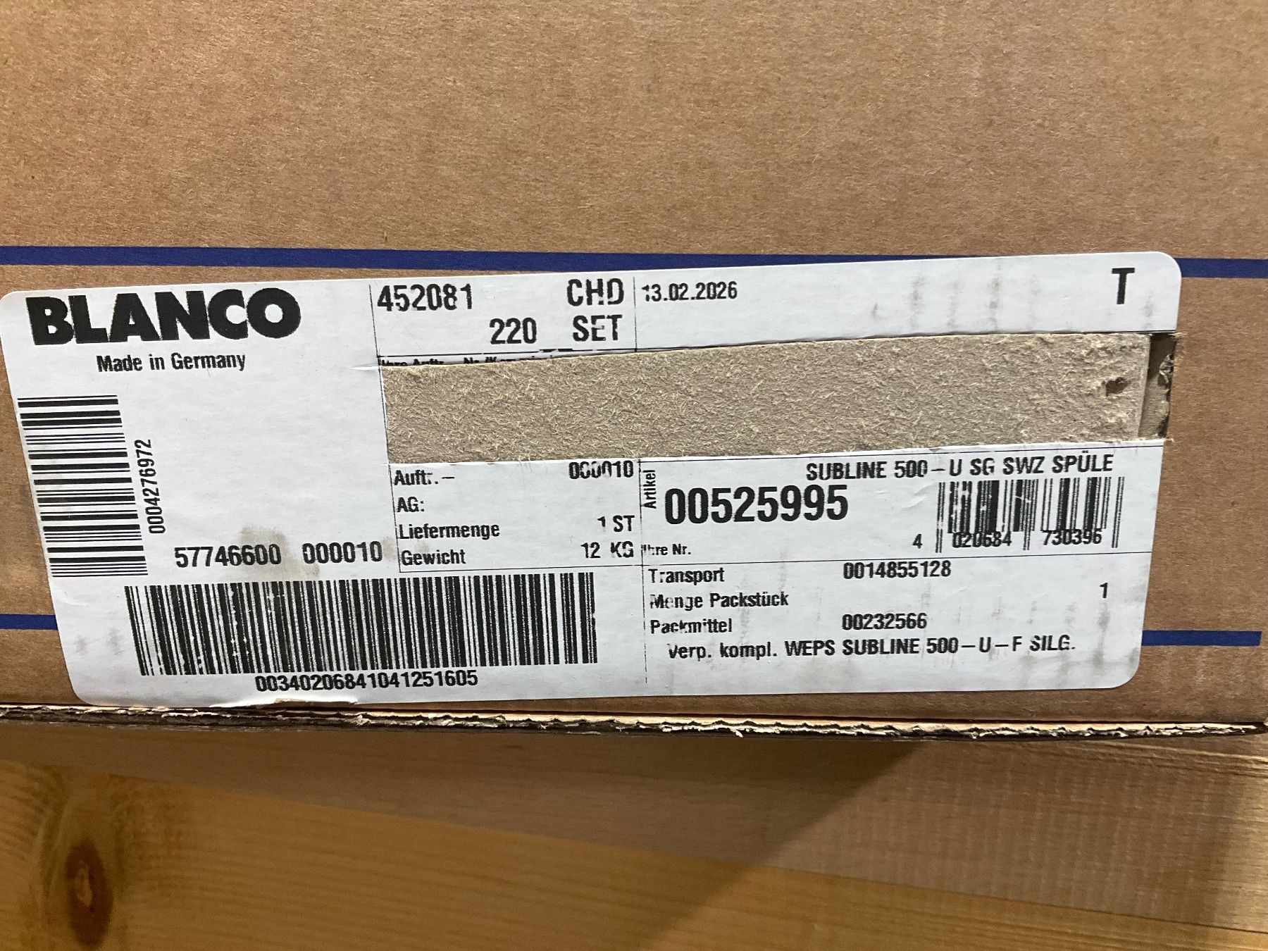 Blanco Lavabi & lavandini: 091 Blanco Spülbecken SUBLINE 500-U – Nuovo e nell'imballaggio originale da Derendingen venduto da Meisterstuecke 7