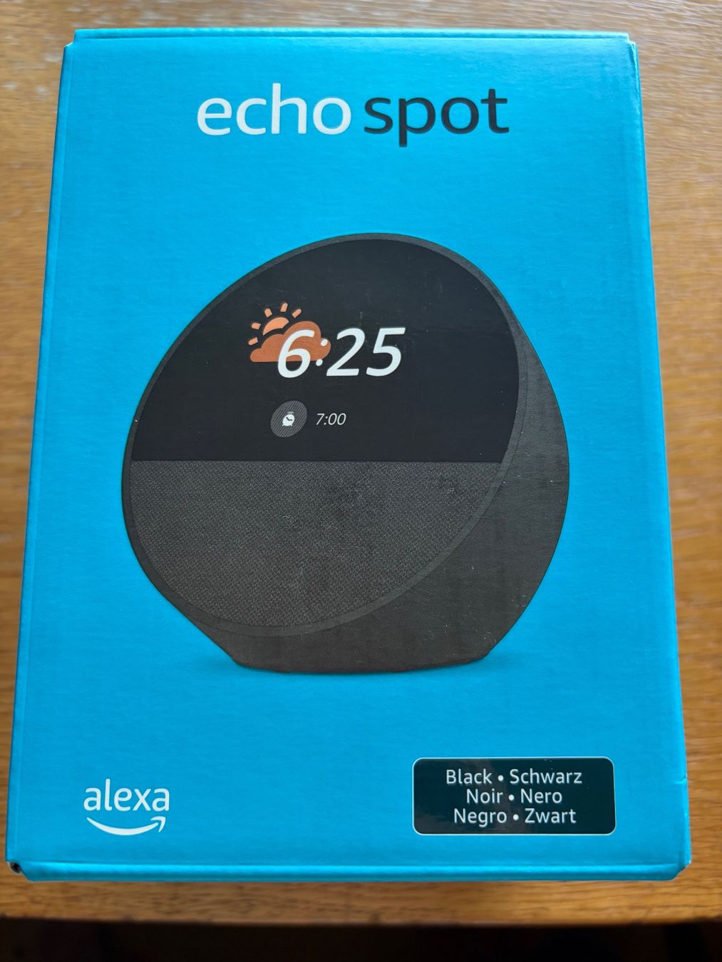 Amazon Lautsprecher: Amazon Echo Spot - Smarter Lautsprecher m. Display + Alexa – Neu und originalverpackt aus Grossaffoltern von Schrecklassnach