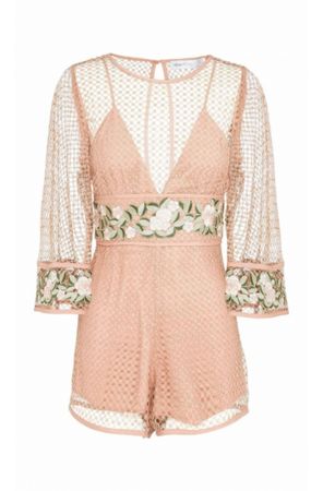 Alice McCall Embroidery Playsuit