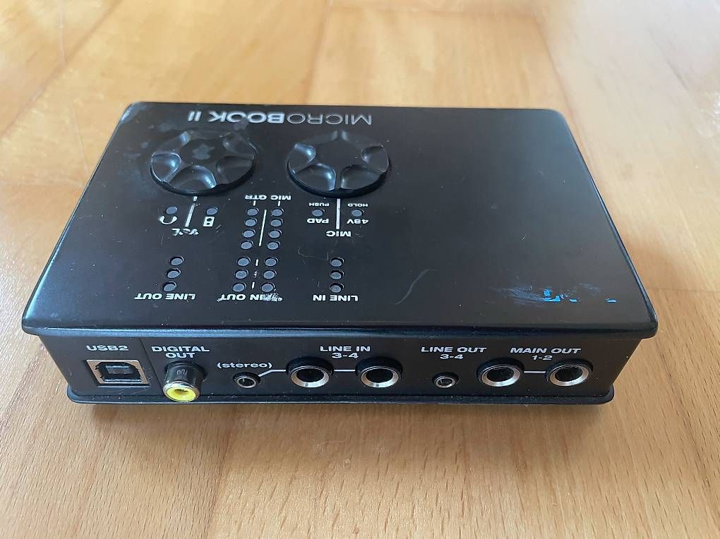 Attrezzatura per studi di registrazione: Motu Microbook II - Audio Interface – Usato da Wetzikon ZH venduto da Manumanu 1