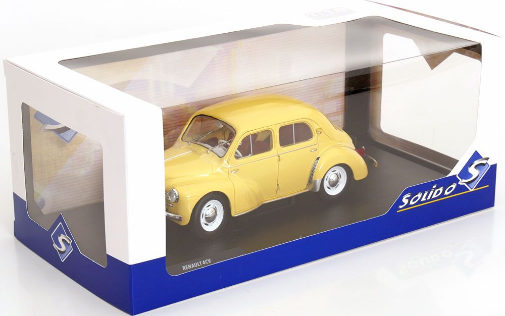 Renault Modellautos: RENAULT 4CV BEIGE 1:18 SOLIDO – Neu und originalverpackt aus Suhr von Moebelsiralfred 4