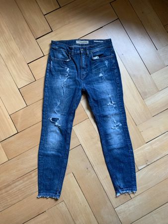 DRYKORN - Destroyed Jeans blau W28 L34