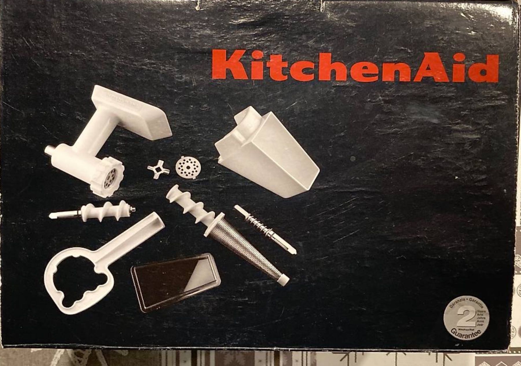 Kitchenaid Elettrodomestici da cucina: Ensemble hachoir et passoire KitchenAid - Réf. 5FVSFGA – Nuovo e nell'imballaggio originale da Aumont venduto da del_f2k9